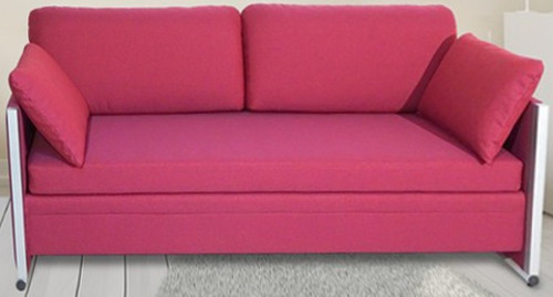 Τριθέσιος καναπές που γίνεται κρεβάτια κουκέτα